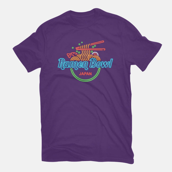 Ramen Bowl Neon-womens basic tee-Getsousa!