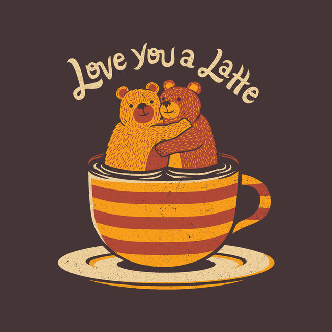 Love You A Latte Bears-none fleece blanket-tobefonseca