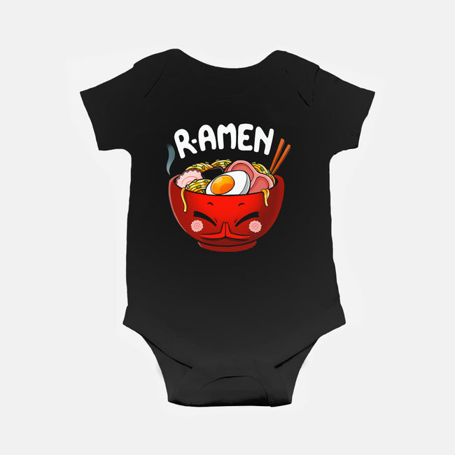 R-AMEN-baby basic onesie-Vallina84