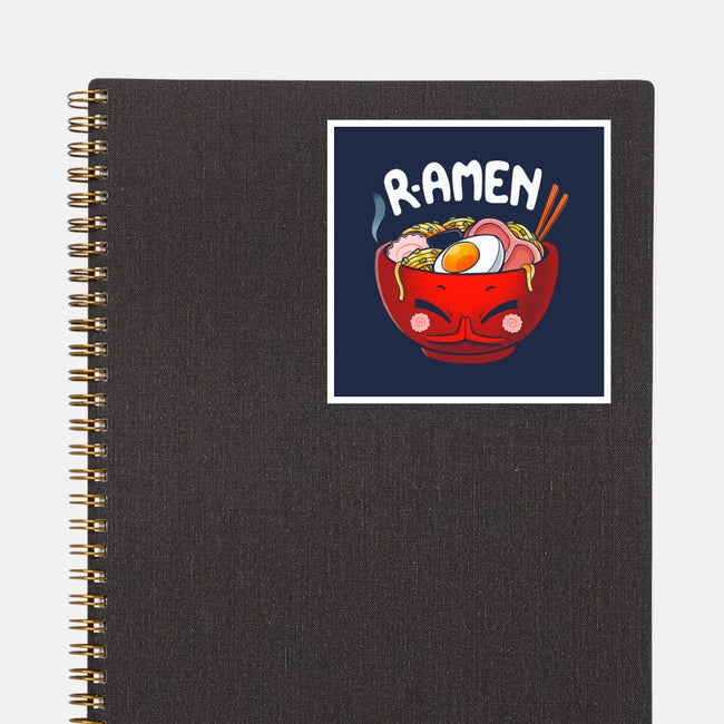 R-AMEN-none glossy sticker-Vallina84