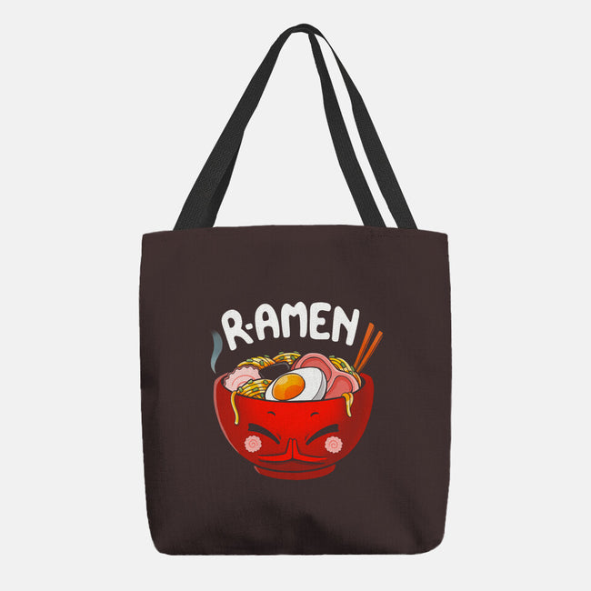 R-AMEN-none basic tote bag-Vallina84