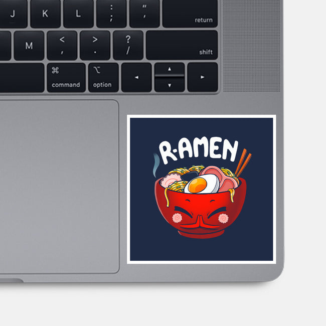 R-AMEN-none glossy sticker-Vallina84