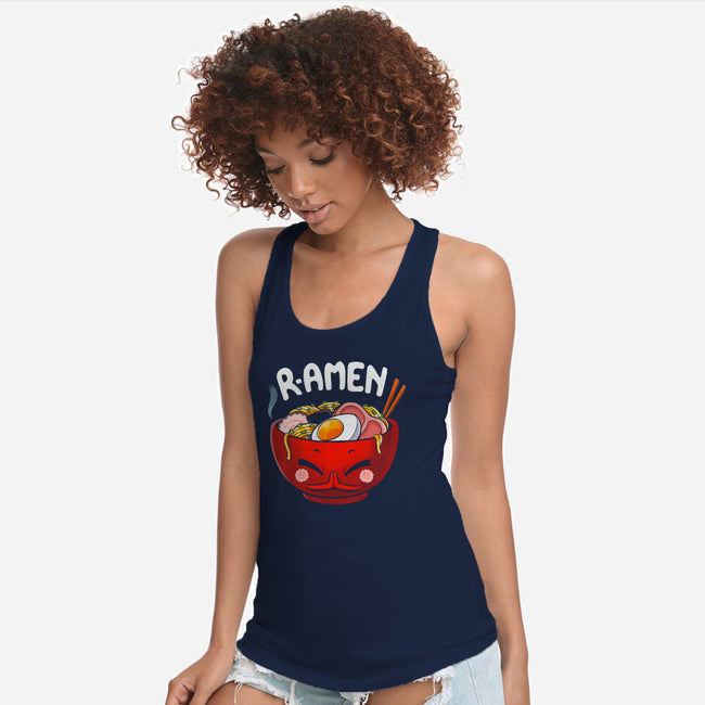 R-AMEN-womens racerback tank-Vallina84