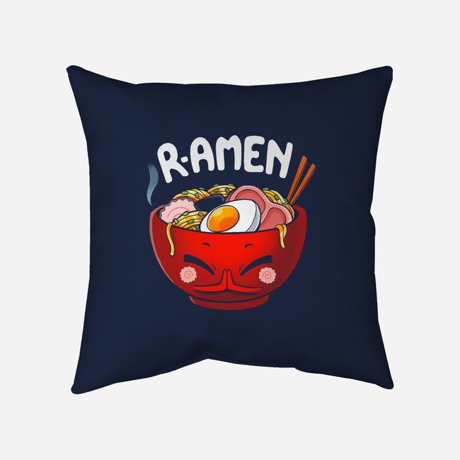 R-AMEN-none removable cover w insert throw pillow-Vallina84