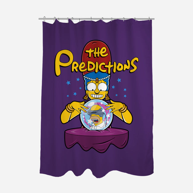 The Predictions-none polyester shower curtain-Boggs Nicolas