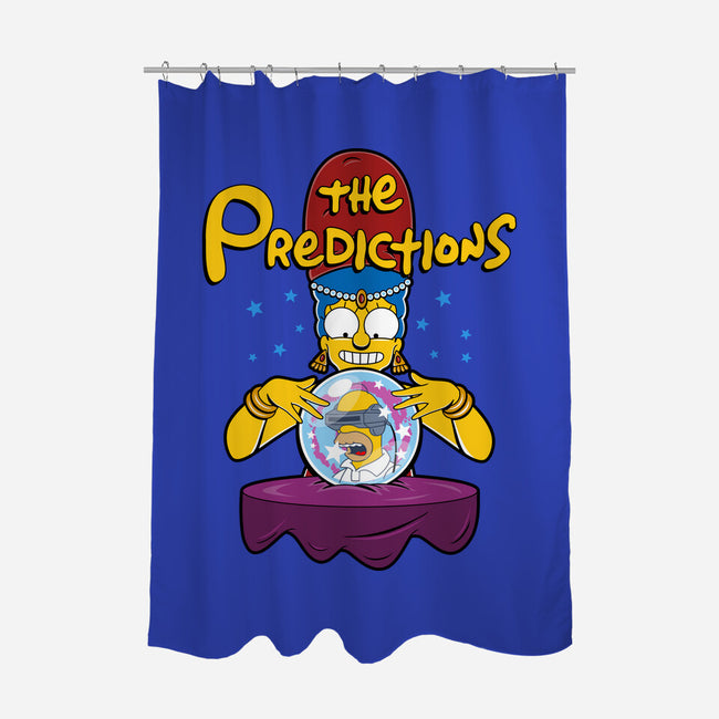 The Predictions-none polyester shower curtain-Boggs Nicolas