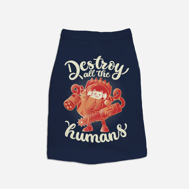 Destroy All The Humans-cat basic pet tank-eduely