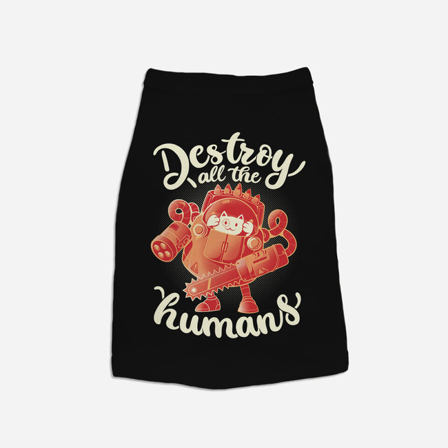 Destroy All The Humans-dog basic pet tank-eduely