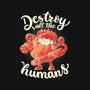 Destroy All The Humans-womens off shoulder sweatshirt-eduely