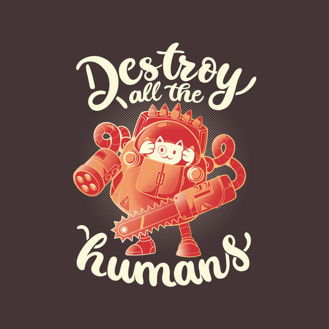 Destroy All The Humans-none glossy sticker-eduely