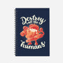 Destroy All The Humans-none dot grid notebook-eduely