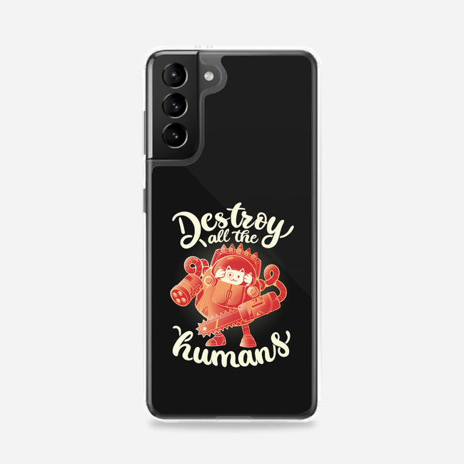 Destroy All The Humans-samsung snap phone case-eduely