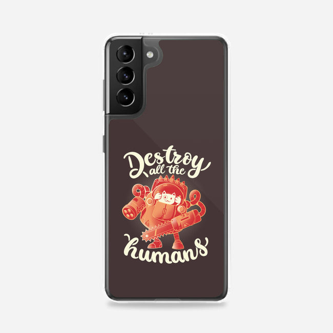 Destroy All The Humans-samsung snap phone case-eduely