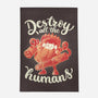 Destroy All The Humans-none outdoor rug-eduely