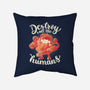 Destroy All The Humans-none removable cover w insert throw pillow-eduely