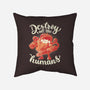 Destroy All The Humans-none removable cover throw pillow-eduely