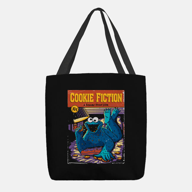 Cookie Fiction-none basic tote bag-Getsousa!