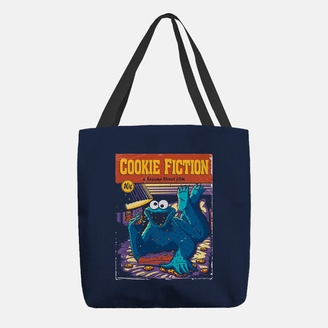 Cookie Fiction-none basic tote bag-Getsousa!
