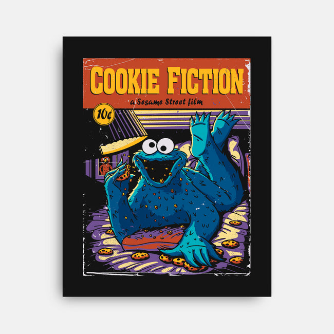 Cookie Fiction-none stretched canvas-Getsousa!