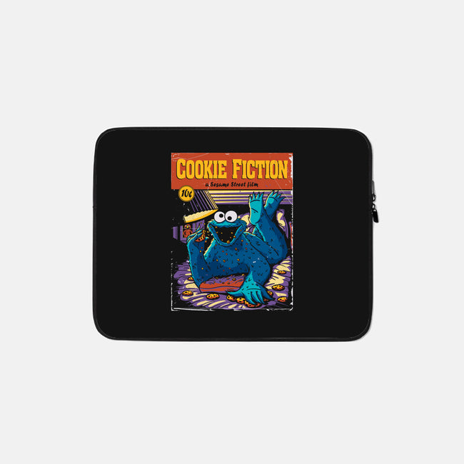 Cookie Fiction-none zippered laptop sleeve-Getsousa!