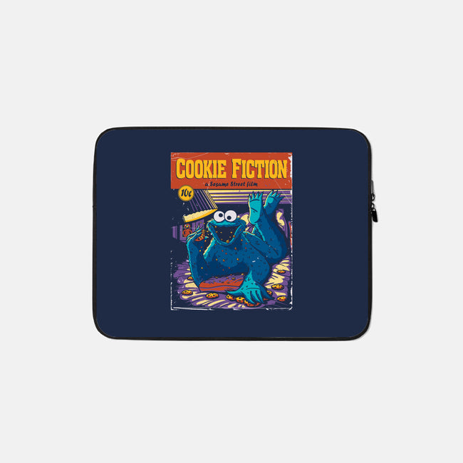 Cookie Fiction-none zippered laptop sleeve-Getsousa!