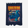 Cookie Fiction-none polyester shower curtain-Getsousa!