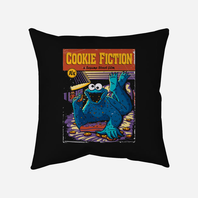 Cookie Fiction-none removable cover throw pillow-Getsousa!
