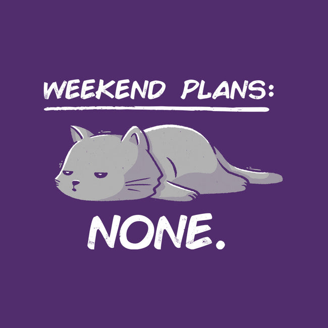 No Weekend Plans-none drawstring bag-eduely