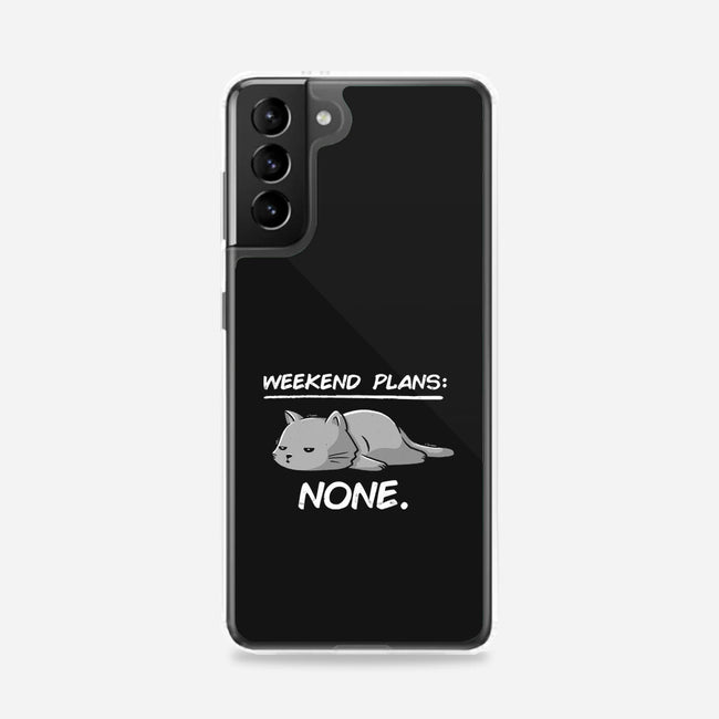 No Weekend Plans-samsung snap phone case-eduely