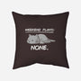 No Weekend Plans-none removable cover w insert throw pillow-eduely
