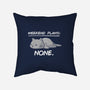 No Weekend Plans-none removable cover w insert throw pillow-eduely