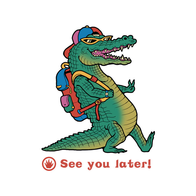 See You Later-none removable cover w insert throw pillow-vp021