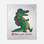 See You Later-none fleece blanket-vp021