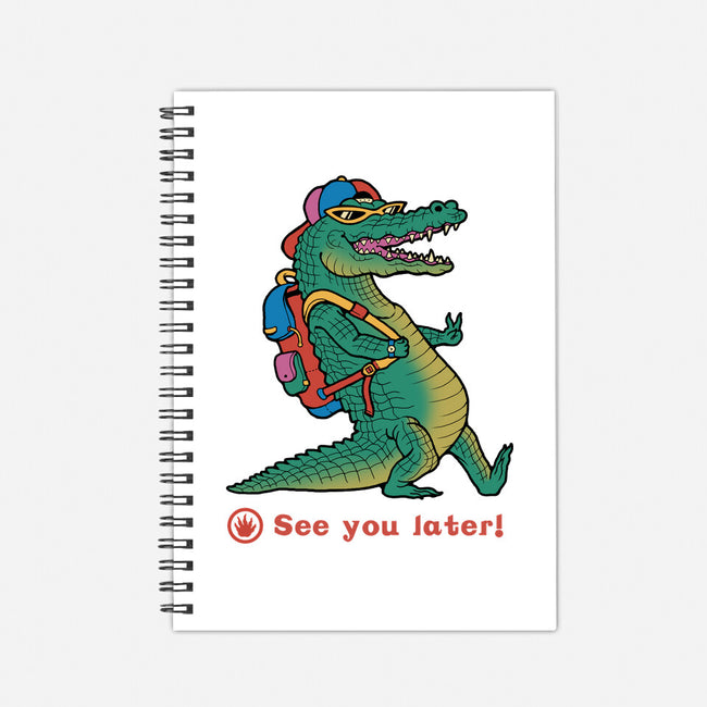 See You Later-none dot grid notebook-vp021