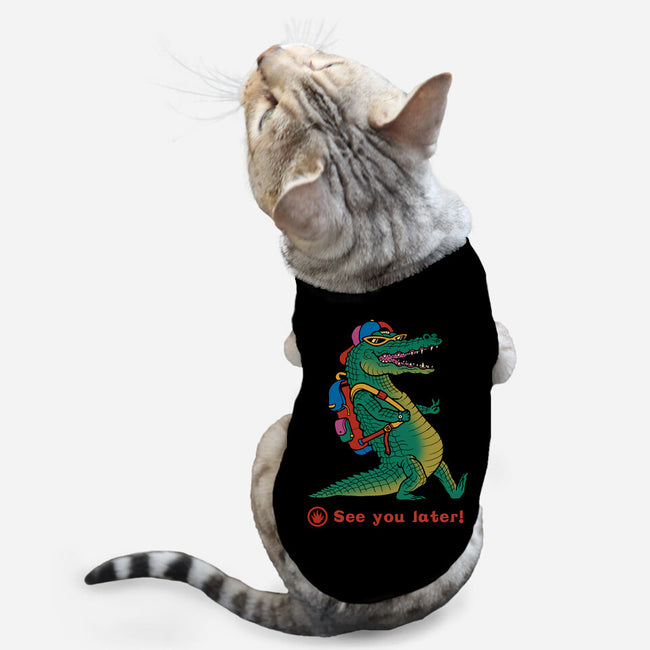 See You Later-cat basic pet tank-vp021