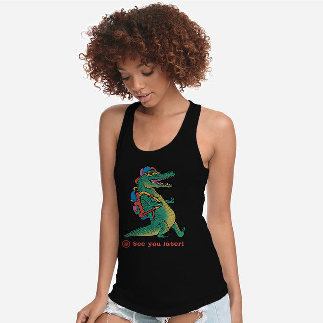 See You Later-womens racerback tank-vp021