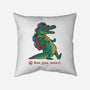 See You Later-none removable cover w insert throw pillow-vp021