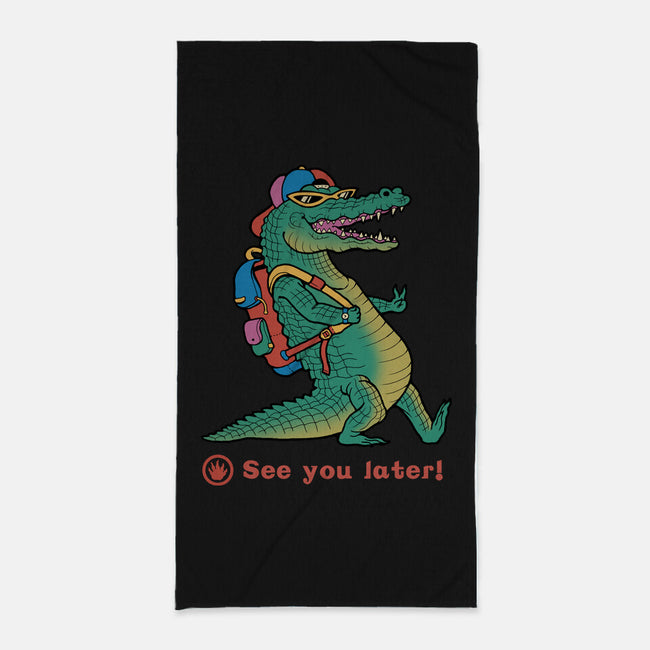 See You Later-none beach towel-vp021