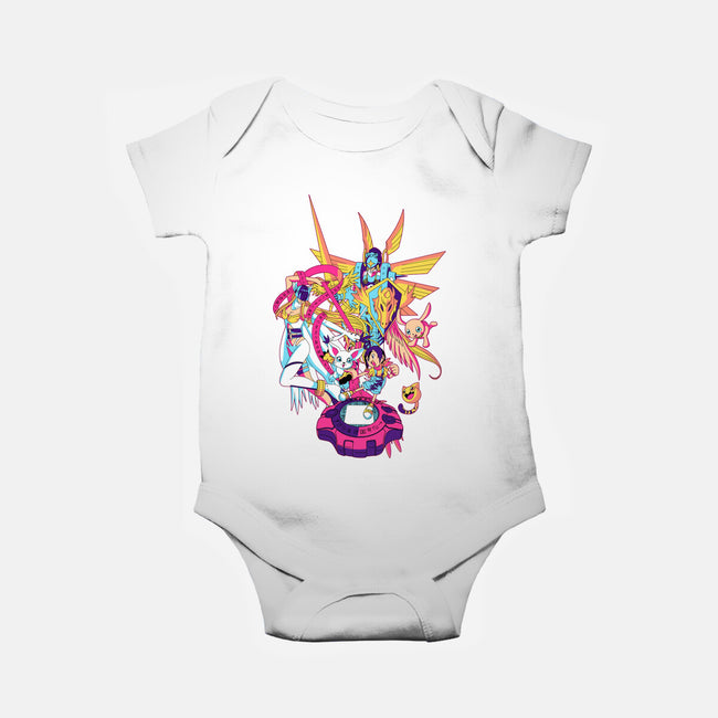 Light-baby basic onesie-Jelly89