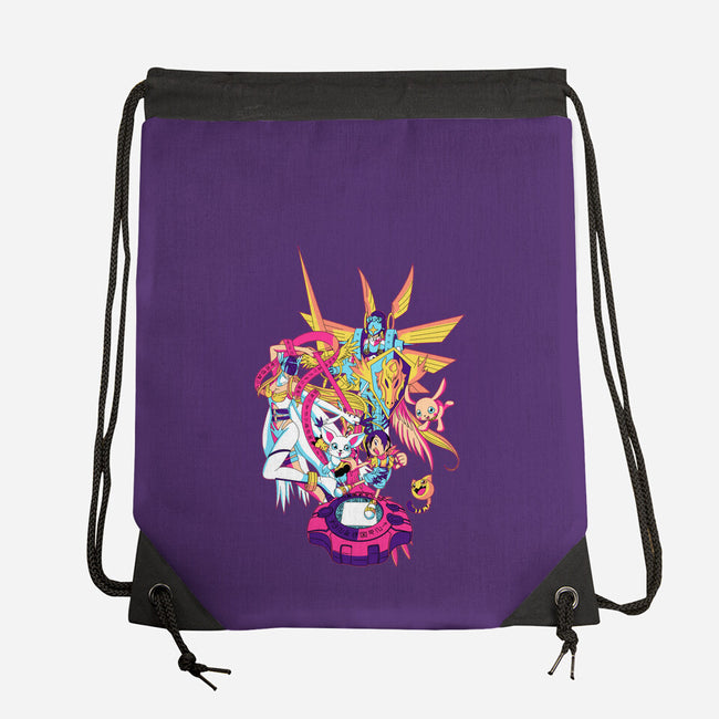 Light-none drawstring bag-Jelly89