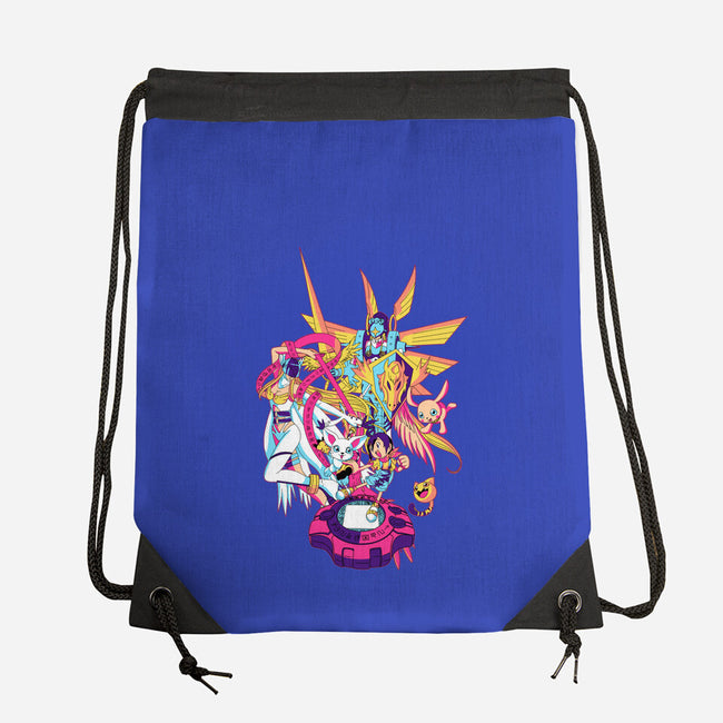 Light-none drawstring bag-Jelly89