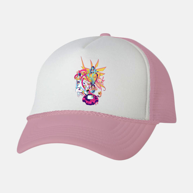 Light-unisex trucker hat-Jelly89