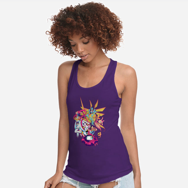 Light-womens racerback tank-Jelly89