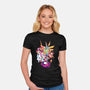 Light-womens fitted tee-Jelly89