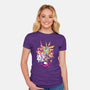 Light-womens fitted tee-Jelly89