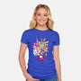 Light-womens fitted tee-Jelly89