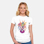 Light-womens fitted tee-Jelly89