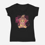 Cute Bravery-womens v-neck tee-xMorfina