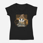 Cute Loyalty-womens v-neck tee-xMorfina