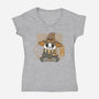 Cute Loyalty-womens v-neck tee-xMorfina